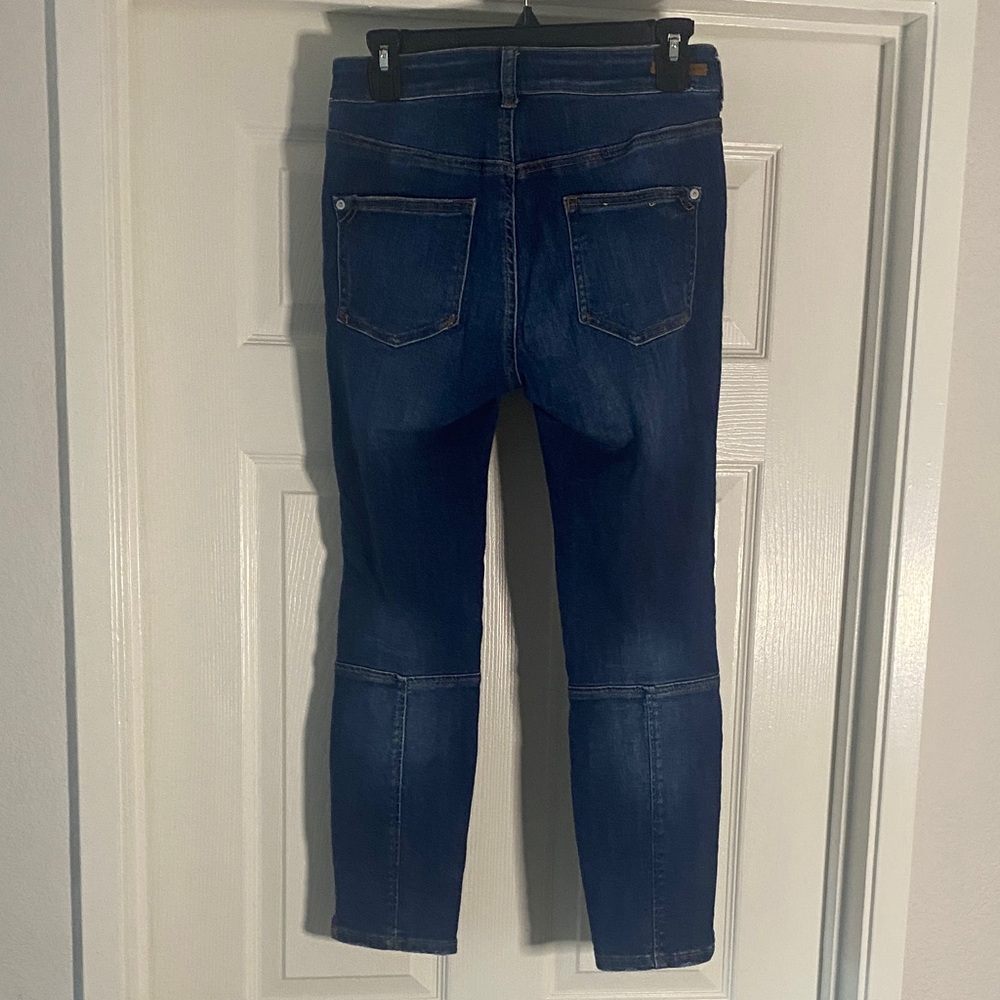 Anthropologie Pilcro and the Letterpress Denim Cropped Jeans. Size 28 petite - Picture 4 of 12